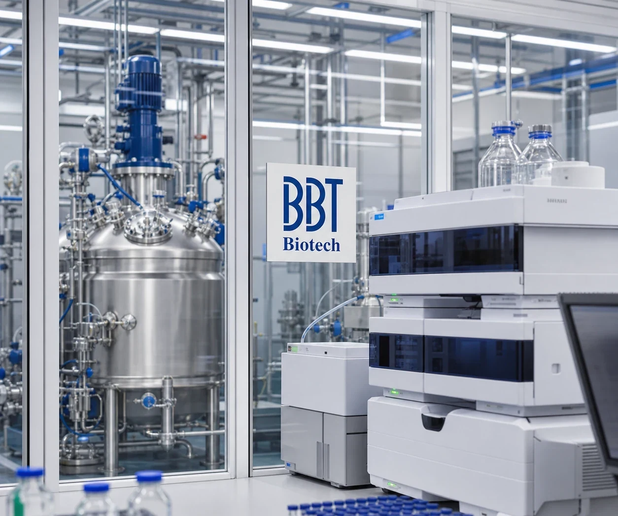 BBT-Biotech-Labor mit Fermentation und Analytik